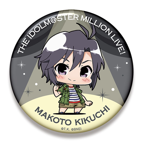 ミニッチュ アイドルマスター ミリオンライブ！ ビッグ缶バッジ 菊地真[Gift]《在庫切れ》