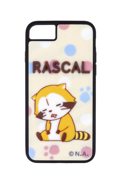 あらいぐまラスカル「ラスカル」Dver.(足あと) 半立体スマホケース 対応機種iPhone12mini[B´full FOTS JAPAN]《在庫切れ》