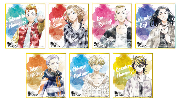 東京リベンジャーズ ミニ色紙コレクション Art-Pic 7個入りBOX