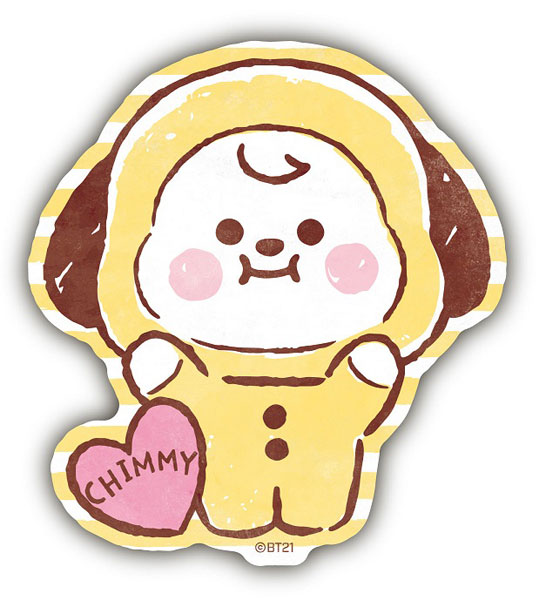 Bt21 トラベルステッカー Baby Chimmy エンスカイ 在庫切れ