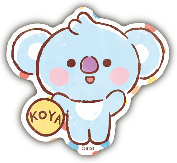 Bt21 トラベルステッカー Baby Koya エンスカイ 在庫切れ Bt21 トラベルステッカー Baby Koya エンスカイ 在庫切れ