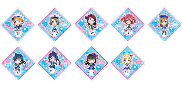 ラブライブ！サンシャイン！！ ねんどろいどぷらす トレーディングミニアクリル 9個入りBOX[グッドスマイルカンパニー]《在庫切れ》