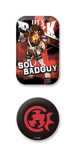 Guilty Gear Xrd ST缶バッチ他キャラクターグッズ セット Guilty Gear Xrd ST缶バッチ他キャラクターグッズ セット