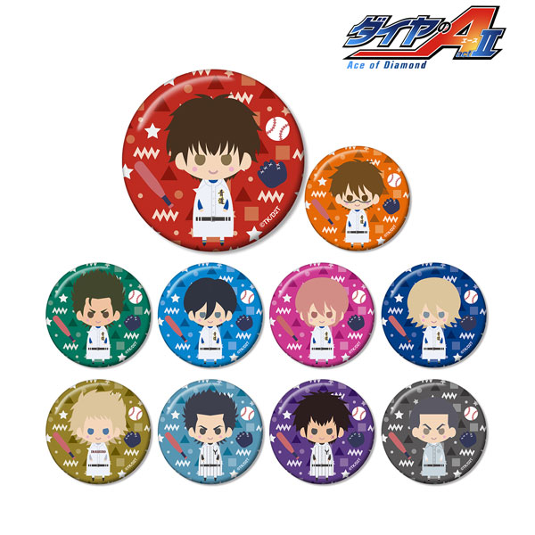 ダイヤのA act II トレーディング NordiQ 缶バッジ 10個入りBOX[アルマビアンカ]《在庫切れ》