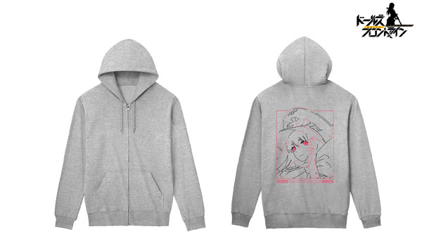 ドールズフロントライン Kar98k lette-graph バックプリントジップパーカー レディース L[アルマビアンカ]《在庫切れ》