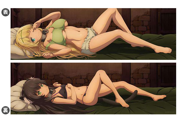 異世界魔王と召喚少女の奴隷魔術Ω 描き下ろし抱き枕カバー シェラ＆レム（再販）[Tbsグロウディア]《在庫切れ》