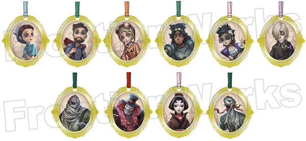 Identity V トレーディングメタルブックマーカー Vol.2 10個入り