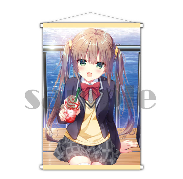 柚子奈ひよ B2ダブルスエードタペストリー 『一緒に飲む？』[アイデアベイス]《在庫切れ》