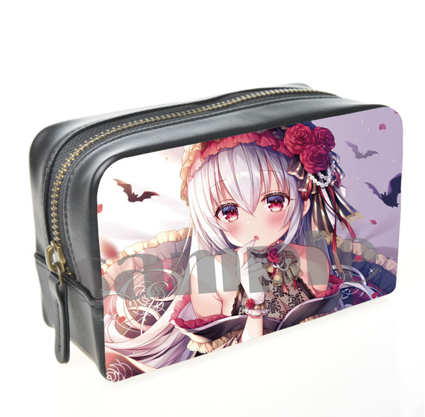 三つ葉ちょこ ポーチ 『眷属と吸血鬼ちゃん』[アイデアベイス]《在庫切れ》