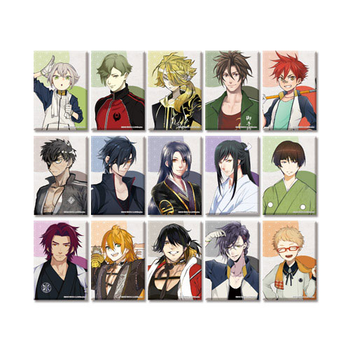 刀剣乱舞-ONLINE- スクエア缶バッジコレクション 内番 第三弾 20個入り