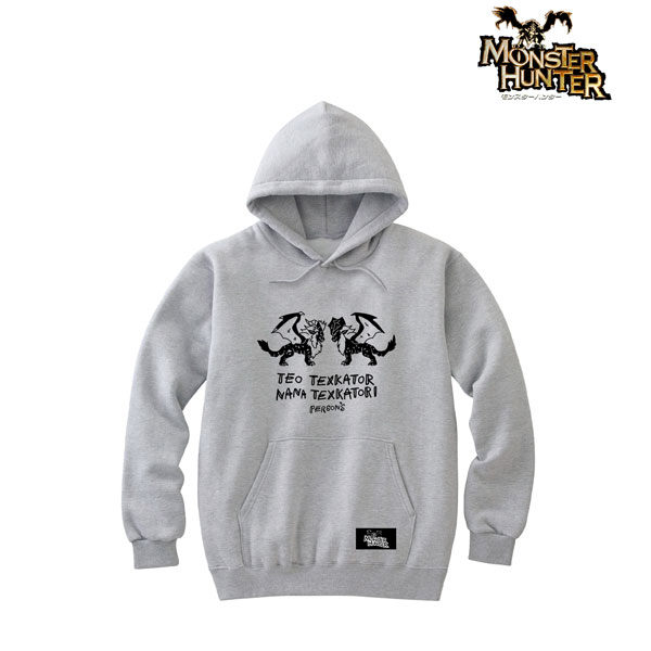 モンスターハンター PERSON’Sコラボ テオ・テスカトル＆ナナ・テスカトリ パーカー レディース XL[アルマビアンカ]《在庫切れ》