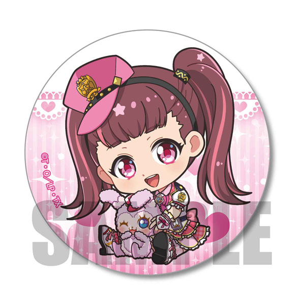 ぎゅぎゅっと缶バッジ ポリス×戦士 ラブパトリーナ！ 愛羽ツバサ[ベルハウス]《在庫切れ》