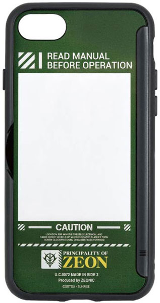 機動戦士ガンダム Showcase Iphone Se 第2世代 8 7 対応ケース ジオン バンダイ 在庫切れ