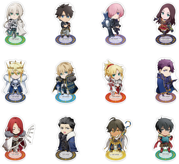 Fate/Grand Order -神聖円卓領域キャメロット- ツインフェイスコレクション アクリルスタンド 12個入りBOX[ハゴロモ]《在庫切れ》