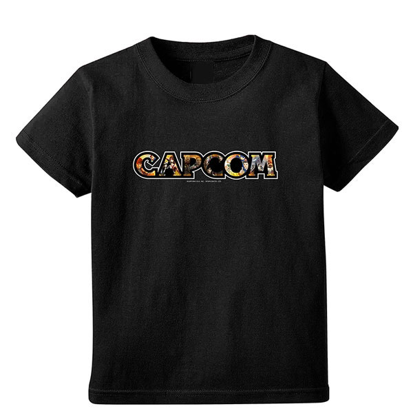 CAPCOMロゴTシャツ(オールカプコン) ブラック Mサイズ[カプコン]《在庫切れ》