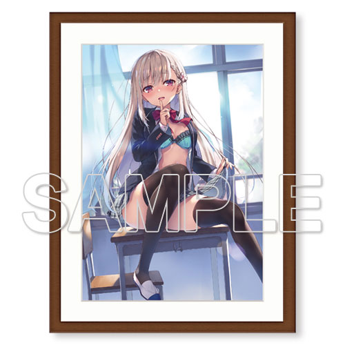 トモセシュンサク描き下ろし 二人だけのヒミツ…▽ 複製原画[KADOKAWA