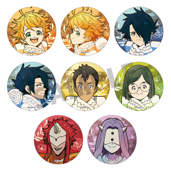 約束のネバーランド トレーディング缶バッジ 8個入りBOX[クラックス