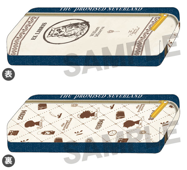 約束のネバーランド 2ルームペンポーチ ホワイト[クラックス]《在庫切れ》