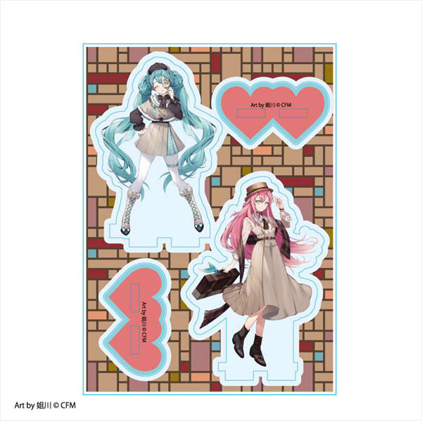 探偵 初音ミク&巡音ルカ アクリルフィギュアスタンド