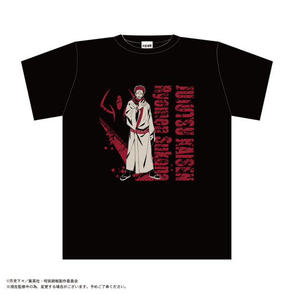 呪術廻戦 ボトル入りTシャツ D柄 両面宿儺 Black M[タカラトミーアーツ]《在庫切れ》