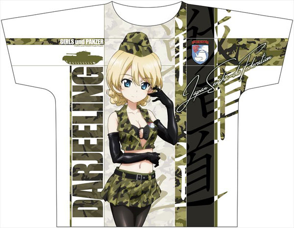 ガールズ＆パンツァー最終章 フルグラフィックTシャツ