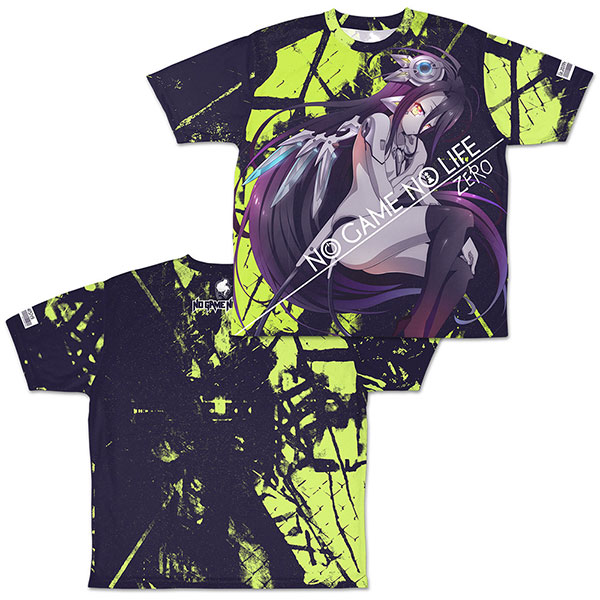 ノーゲーム・ノーライフ ゼロ シュヴィ 両面フルグラフィックTシャツ[モノトーン×ビビッド]/S[コスパ]《在庫切れ》