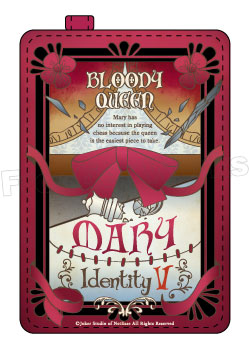 Identity ChaLabel リール付きパスケース Identity V ChaLabel リール付きパスケース 血の女王[フロンティア