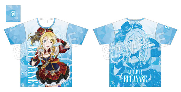 ラブライブ！ 絢瀬絵里 フルグラフィックTシャツ アニメT Amazon.co.jp: ラブライブ！ フルグラフィックTシャツ 絢瀬絵里