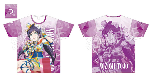 ラブライブ　東條希　Tシャツ ラブライブ！スクールアイドルフェスティバル フルグラフィックTシャツ