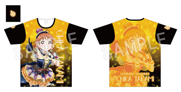 ラブライブ スクフェスAS 1周年記念 フルグラフィックTシャツ 高海千歌 ラブライブ！スクールアイドルフェスティバル フルグラフィックT