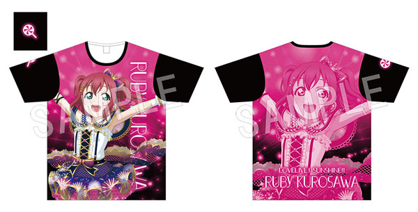 ラブライブ!スクールアイドルフェスティバル フルグラフィックTシャツ 黒澤ルビィ《在庫切れ》