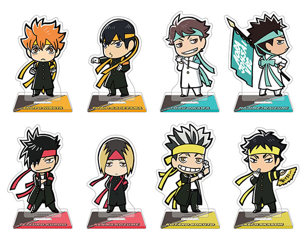 ハイキュー To The Top アクリルスタンドコレクション 応援団デフォルメ 8個入りbox ムービック 在庫切れ