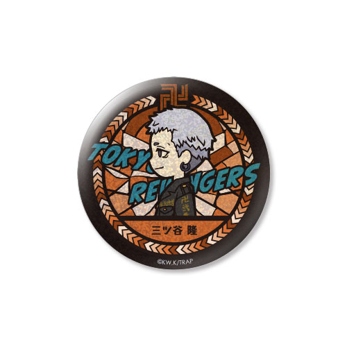 東リべ 三ツ谷隆 ナイトレイン 缶バッジ グリッター VETCOLO 東京リベンジャーズ グリッター缶バッジ 06.三ツ谷隆[empty