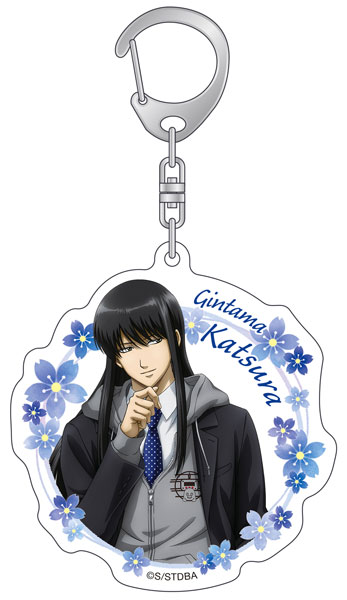 銀魂 桂小太郎 アクリルキーホルダー 花鳥風月 J-WORLD 銀魂]花鳥風月