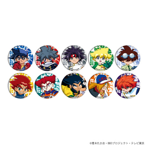 爆転シュートベイブレードGレボリューション　バッジ　カイ　レイ　② 爆転シュートベイブレードGレボリューション バッジ カイ レイ