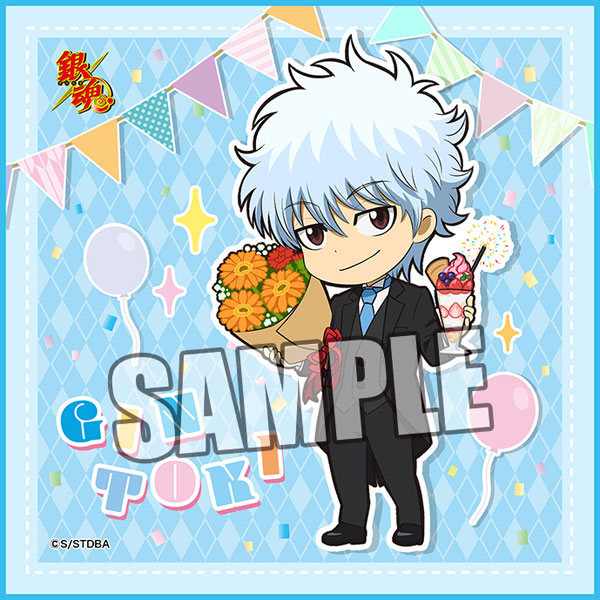 銀魂 坂田銀時 ミニタオル】大銀魂展 アクリルminiフィギュア 坂田銀時