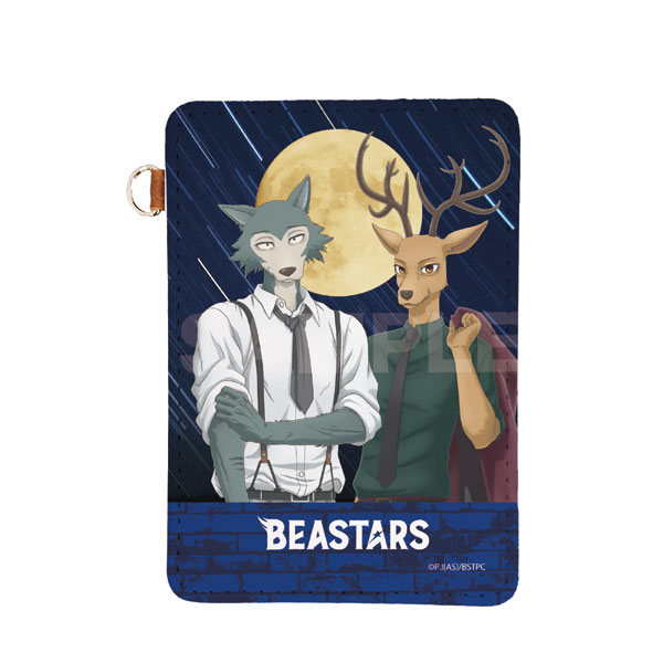『BEASTARS』 レザーパスケース 04 レゴシ・ルイ[CS.FRONT]《在庫切れ》