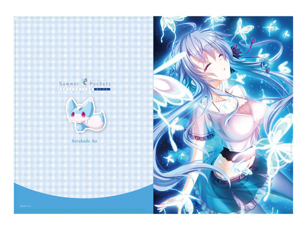 情報】VisualArt's《Summer Pockets REFLECTION BLUE》文件夾、口罩收納袋、時鐘！ @Summer Pockets  哈啦板- 巴哈姆特