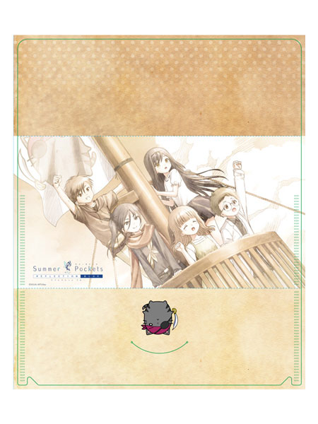 Summer Pockets REFLECTION BLUE 抗菌マスクケース ひげねこ団(2