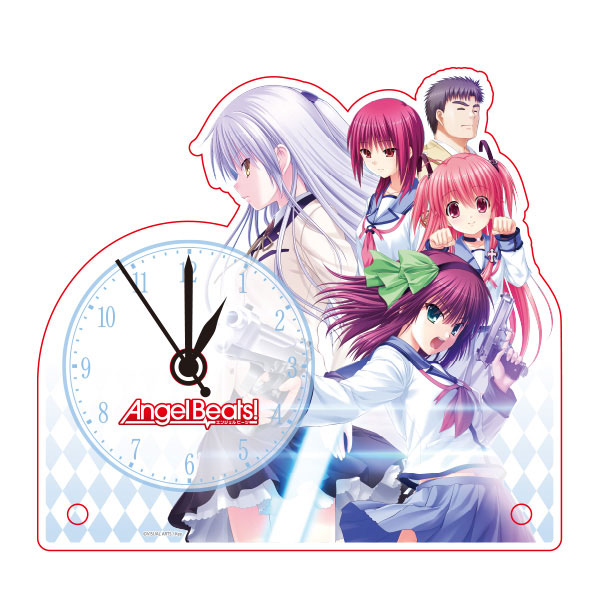 情報 Visualart S Angel Beats 壓克力時鐘 開放預購中 Angel Beats 哈啦板 巴哈姆特