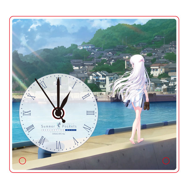 情報】VisualArt's《Summer Pockets REFLECTION BLUE》文件夾、口罩