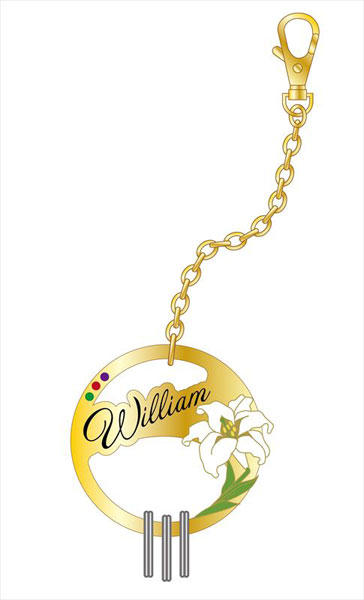 憂国のモリアーティ キャラキーリング ウィリアム・ジェームズ・モリ