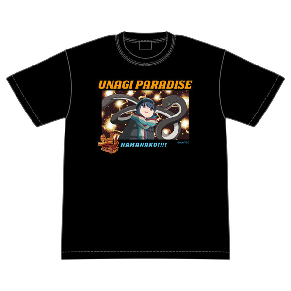 ゆるキャン△ SEASON2 うなぎパラダイスHAMANAKO Tシャツ M[グルーヴガレージ]《在庫切れ》