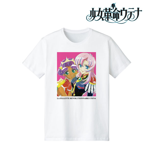 少女革命ウテナ 天上ウテナ＆姫宮アンシー Ani-Art Tシャツ メンズ S[アルマビアンカ]《在庫切れ》