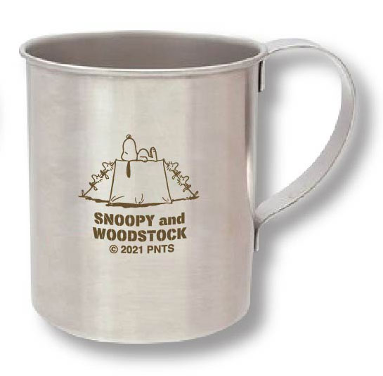 ステンレスマグ テント スヌーピー