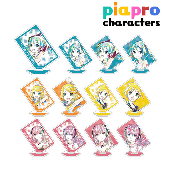 初音ミク 他 Ani-Art 第2弾 アクリルスタンド BOXセット 未開封 ピアプロキャラクターズ トレーディング Ani-Art 第2弾 アクリル