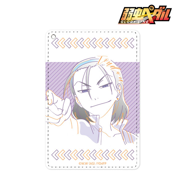 弱虫ペダル GLORY LINE 東堂尽八 lette-graph 1ポケットパスケース[アルマビアンカ]《在庫切れ》