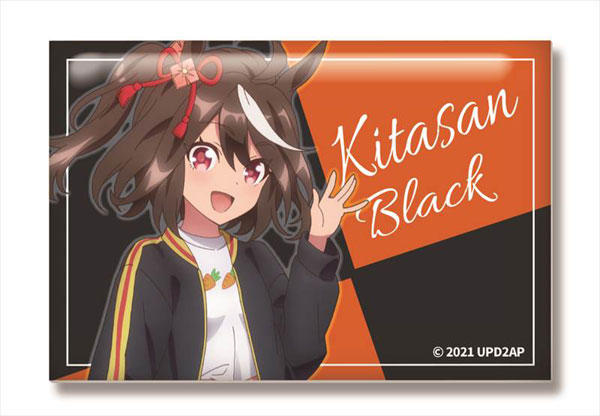 ウマ娘　キタサンブラック　缶バッジ キタサンブラック】ウマ娘 プリティーダービー キャラバッジ