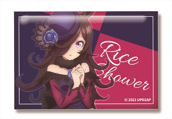 ウマ娘 プリティーダービー Season 2 スクエア缶バッジ ライスシャワー