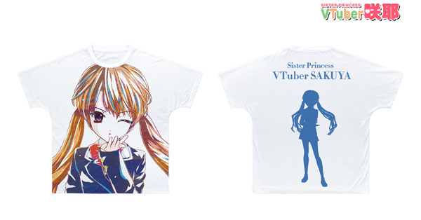 VTuber咲耶 咲耶 Ani-Art フルグラフィックTシャツ ユニセックス S 